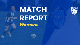 Match Report Womens