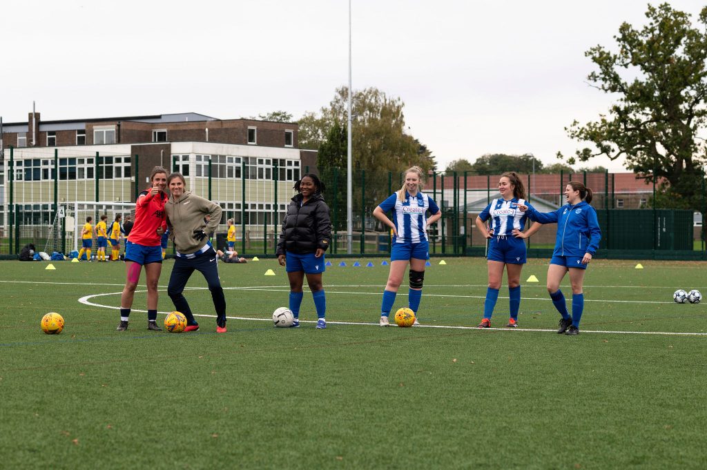 Cranleigh FC training