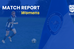 CFC Match Report Womens