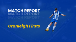 Firsts Match Report hero